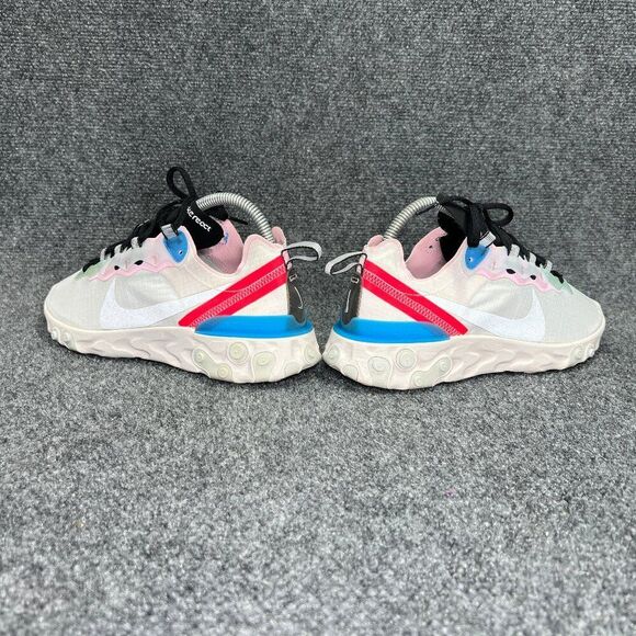 Nike React Element 55 Shoes Women's Size 7.5 Hero Blue Athletic Training Sneaker - Picture 7 of 13